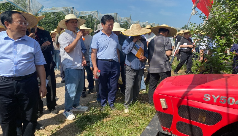 “丘陵山地果园智能装备田间日”活动在陕西黄陵成功举办