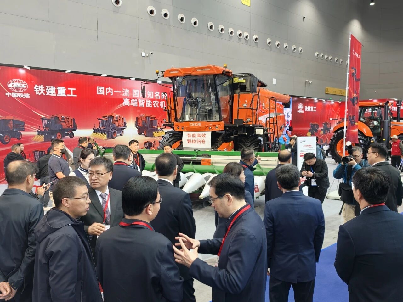 铁建重工农机产品集中亮相2026全国农业机械展览会