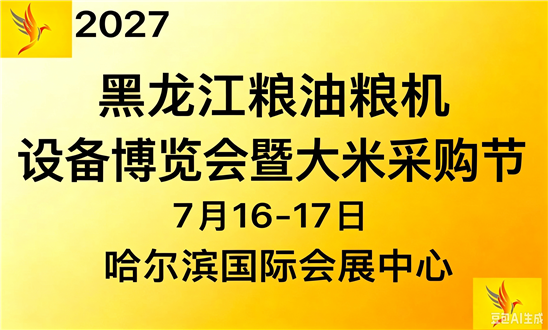 2027黑龙江粮油粮机设备博览会暨大米采购节